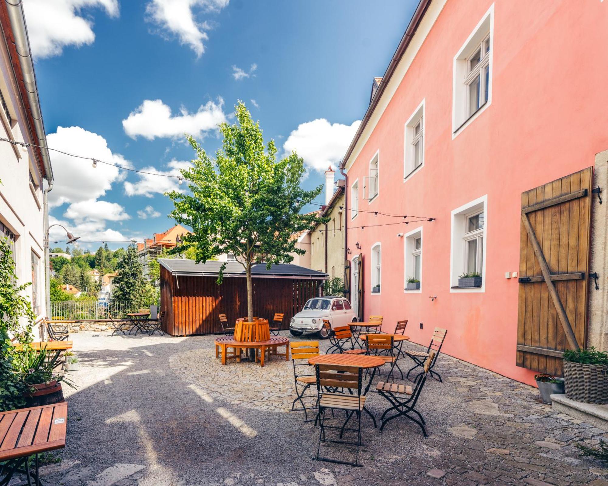 Hotel Latran Český Krumlov Exteriör bild