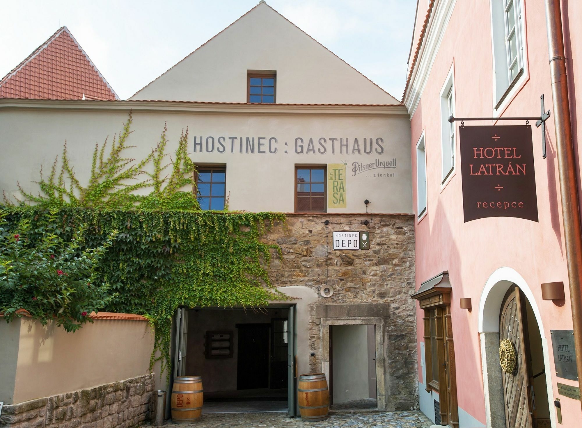 Hotel Latran Český Krumlov Exteriör bild